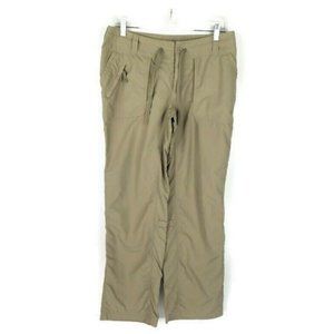 The North Face Convertible Capri Khaki Tan Outdoor Pants Womens Size 8
